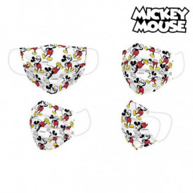 Masque hygiénique Mickey Mouse + 11 Ans Blanc 13,99 €