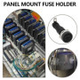 VGOL 5x Porte-fusibles à Montage Sur Panneau Compatibles avec Les Fusibles 6,3 X 30 Mm 15 A 250 V AC pour équipement de Sécurité