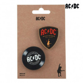 Broche ACDC CD-26-1277 Noir (2 uds) 13,99 €