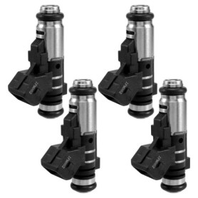 Oewnvmd 4Pcs Injecteur de Carburant Essence pour Berlingo C2 C3 206 Partner 1.1 IPM002,1984.C9,0280158057