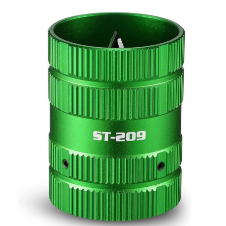 Kopinma Outil d'ébavurage de tuyau, 6,35 mm à 1,6 cm - Alésoir de tuyau en cuivre interne + externe - Alésoir universel pour tuy