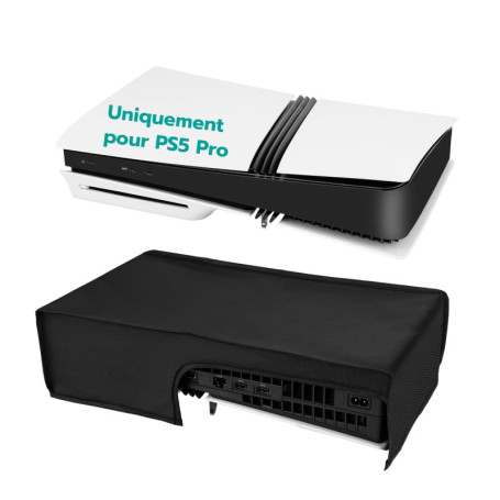 Mcbazel Housse Anti-Poussière Housse de Protection Anti-Rayures Étanche pour PS5 Pro(Pas pour PS5/PS5 Slim)
