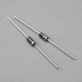ECSiNG 100pcs 1N5819 Schottky Diodes 1A 40V Schottky Barrière Redresseur Diodes Composants Électroniques pour Panneau Solaire Ch
