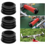 ECSiNG Lot de 10 Bouchons d'extrémité de Guidon de vélo en résine pour VTT - Accessoires pour vélos de Route, VTT, BMX