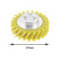 LT Easiyl W10112253 Engrenage à Vis sans Fin de Rechange Jaune Compatible avec KitchenAid 5KSM150 5KSM45 5KSM90 5KSM125 5KSM175 