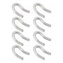 LT Easiyl 8 Lot Crochets à Ressort en Acier Inoxydable 304 Compatible avec Les Silencieux d'échappement Moto Crochets Soudage de