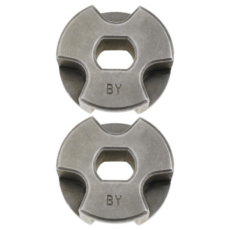 SG Store Lot de 2 pignons de tronçonneuse à 6 dents de 10 x 8 mm avec trou central compatible avec tronçonneuse électrique Makit