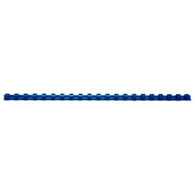 Anneaux de reliure plastique A4 bleu 10mm boîte de 100