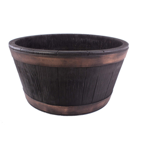 Strata Baril en Plastique Sankey de GN653 49 centimètres, Couleur chêne Naturel