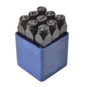 Faithfull Jeu de pointeaux à chiffre 8 mm (Import Grande Bretagne)