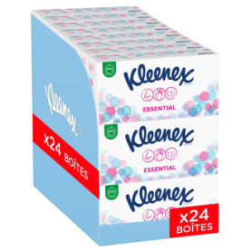 Mouchoirs Kleenex® Essential Boîte x72 (x24)