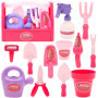 Toyland® Little Gardeners Ensemble d'outils de Jardinage de 13 pièces-Comprend:Un pulvérisateur d'eau, Un arrosoir, 2 Pots de Fl