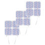 TensCare - 12 Électrodes Supérieures - 50 x 50 mm - 3 paquets de 4 électrodes