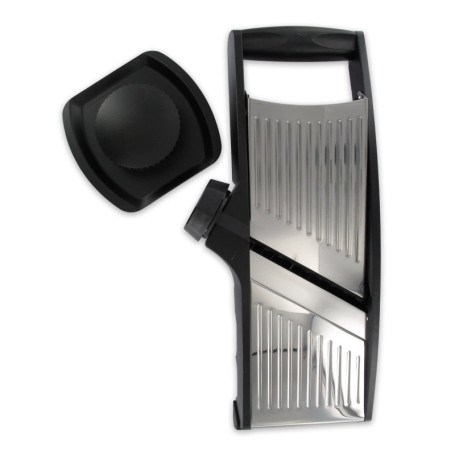 Fackelmann 685506 Mandoline professionnelle, mandoline manuelle, tranche légumes, mandoline pour légumes, mandoline de cuisine, 