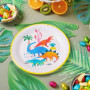 Talking Tables Assiettes en papier dinosaure - Sans plastique ! Idéal pour les fêtes d'anniversaire de filles ou de garçons, bab