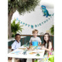 Talking Tables Assiettes en papier dinosaure - Sans plastique ! Idéal pour les fêtes d'anniversaire de filles ou de garçons, bab