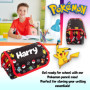 Pokémon - Trousse à crayons personnalisée pour enfants - Rouge et durable, Rouge