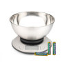 Salter Balance De Cuisine Avec Bol – Mesure Multiple, Mesure Du Liquide, Capacité Maximale De 5kg/11lb, Bol En Acier 2L, Écran L