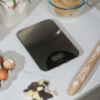 Salter Balance électronique en acier inoxydable– Balance de cuisine, écran LCD, mesure les liquides, capacité maximale de 5 kg/1
