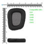 GEEKRIA Coussinets pour Logitech G35 G930 G430 F450 Headphone Casque Oreille Pad/Oreille Coussin/Coussinets réparation pièces en