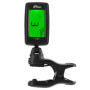 Tiger Clip On Tuner Digital Chromatic Tuner pour Acoustique, Électrique, Guitares Basses, Banjo, Ukulélé, Violon - Pack de 2