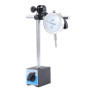 KATSU Indicateur de Test Cadran Jauge avec Base Magnétique, 0-10mm 0,01mm Précision Métrique Testeur de Bras Réglable Outil de M