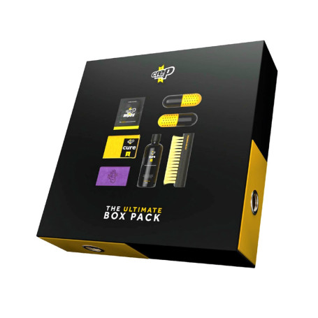 Crep Protect Paquet de boîte - Kit de nettoyage de baskets haut de gamme avec 6 x lingettes pour baskets, 2 x pilules, gomme, so