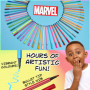 Marvel Spiderman Coffret Feutres Coloriage Enfants, 60 Pièces - Cadeau Garçons