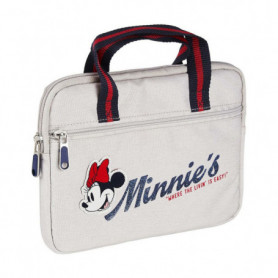 Housse pour ordinateur portable Minnie Mouse Gris clair (18 x 2 x 25 cm) 24,99 €