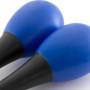 TIGER MAR28-BL Mini-œuf Maracas pour enfants - Instrument de percussion à secouer - Bleu - Une paire