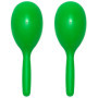 Tiger Maracas de plastique - vert