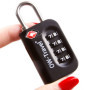 OW-Travel Cadenas TSA pour Valise. Cadenas Code 4 Chiffres Antivol pour Bagages Casier Rangement Tente Camping. TSA Bagages Comb