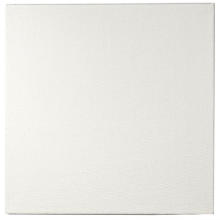 Clarity Lot de 3 panneaux de toile 100 % coton 380 g/m² pour artistes, peintres amateurs et débutants 25,4 x 25,4 cm