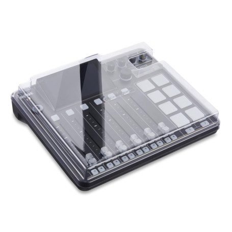 Decksaver Couverture Le (édition Light) pour Rode Rodecaster Pro 2 - Housse de Protection en Polycarbonate de Couleur Claire Fum