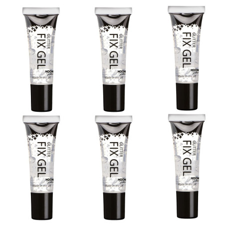 Glitter Fix Gel par Moon Glitter - adhésif cosmétique paillettes pour le visage et le corps. Pour les paillettes fines, Chunky, 
