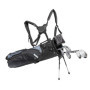 LONGRIDGE 7" Tri Lite Sac de Golf du Dimanche - Noir/Argent