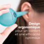 Seringue Plastique [75 ml] pour le Nettoyage Oreille et Retirer les Bouchons d’Oreille, avec bout à Quadruple Jet par Medi Grade