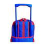 Avengers Sac à dos à roulettes pour enfants - Sac de voyage à roulettes avec poignée de tirage, 2 roues, poches latérales en mai