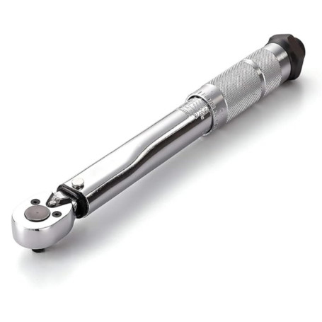 BWD Clé dynamométrique 1/4" Square Drive Click (5-25Nm) - Outil à main de précision avec réglage micrométrique et étui de rangem