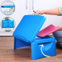 Belle Vous Bureau Pliable Portable - Pupitre de Travail Pliant avec Grand Plateau d’Activités et de Rangement - Table de Lit pou