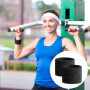 Wisebom 8 Pièces Bandeau Poignet Bracelets de Sport Bandeaux de Transpiration en Coton Doux Protège Poignet Musculation Wrist Wr