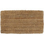 4All Paillasson en fibre de coco noué à la main antidérapant pour entrée extérieure/intérieure/garage ou jardin (40 x 70 cm)