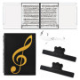 Dossier De Musique A4 Dossier De Rangement Pour Partition De Musique, Classeur Partition Extensible 4 Pages, Chemises Pour Parti