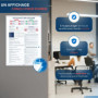 Affichage Obligatoire Entreprise 2025 – Panneau Encapsulé Haute Qualité A3 – Conforme Code du Travail & Réglementation – Feutre 
