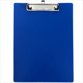 ACROPAQ Presse-papiers - Restez organisé avec notre presse-papiers A4 en PP bleu foncé durable - 1x presse-papiers inclus