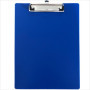 ACROPAQ Presse-papiers - Restez organisé avec notre presse-papiers A4 en PP bleu foncé durable - 1x presse-papiers inclus