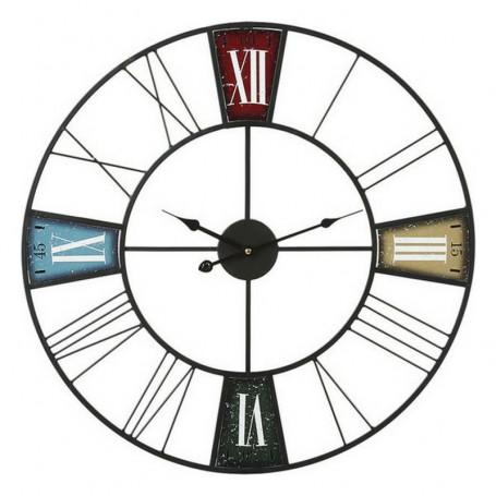 Horloge Murale Circulaire Multicouleur (60 x 60 x 4 cm) 36,99 €