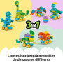 LEGO DUPLO Ma Ville 10451 Dinosaures sur Roues 3-en-1 - Jeu d'éveil des 3 ans