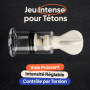 Obaie Twisting Ventouses à Tétons - Ventouse Teton Stimulation Intense - Pompe Teton Jouet pour Adulte Érotique Femme - Idéal Co
