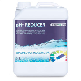 pH- Minus 5 L, Réducteur Organique pH pour Piscine et Spa. Améliore la Qualité de l'Eau, Correcteur pH, Bénéfique pour la Santé.